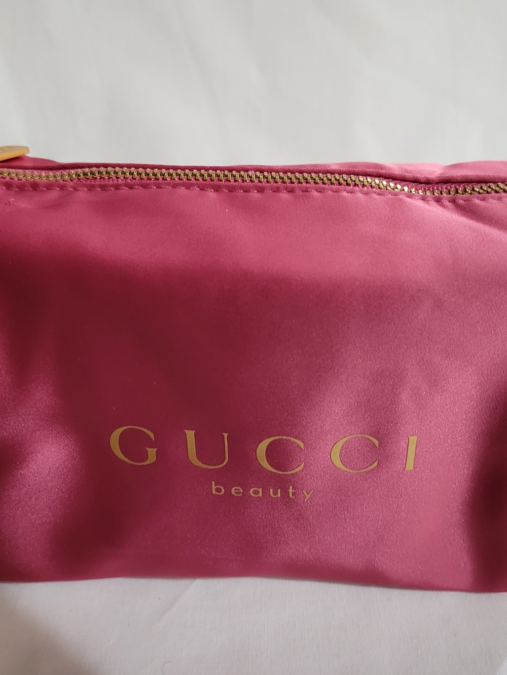 Gucci Beauty Pink Cosmetic Pouch